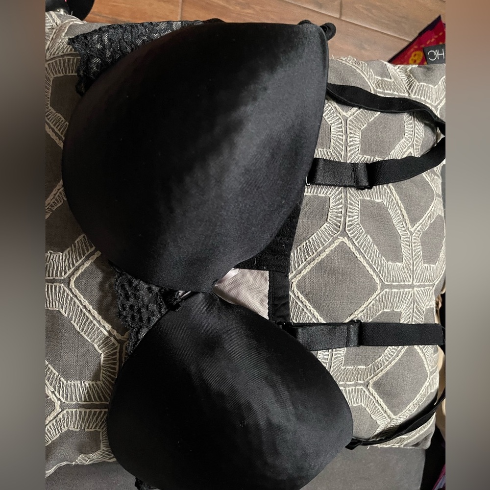 Bra Cacique black  lacy